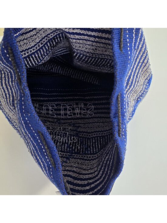 Vintage Toronto Maple Leafs Woven Baja Backpack Rucksack Drawstring Toggle Close main image 10